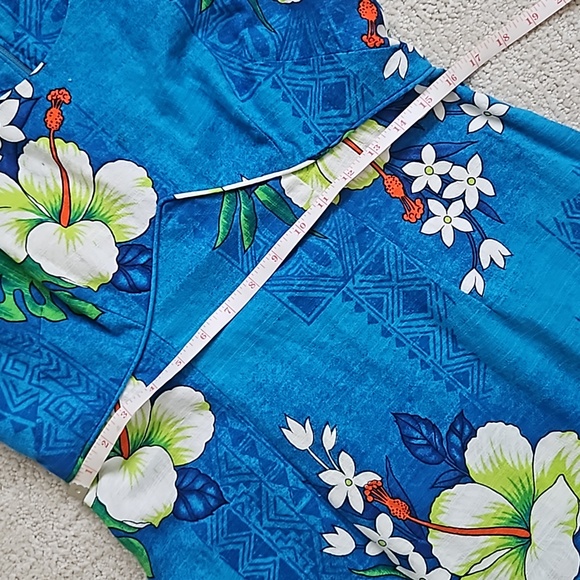 Vintage Royal Hawaiian long dress, Med - Picture 6 of 10
